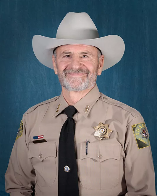 County Sheriff Robert Jackson