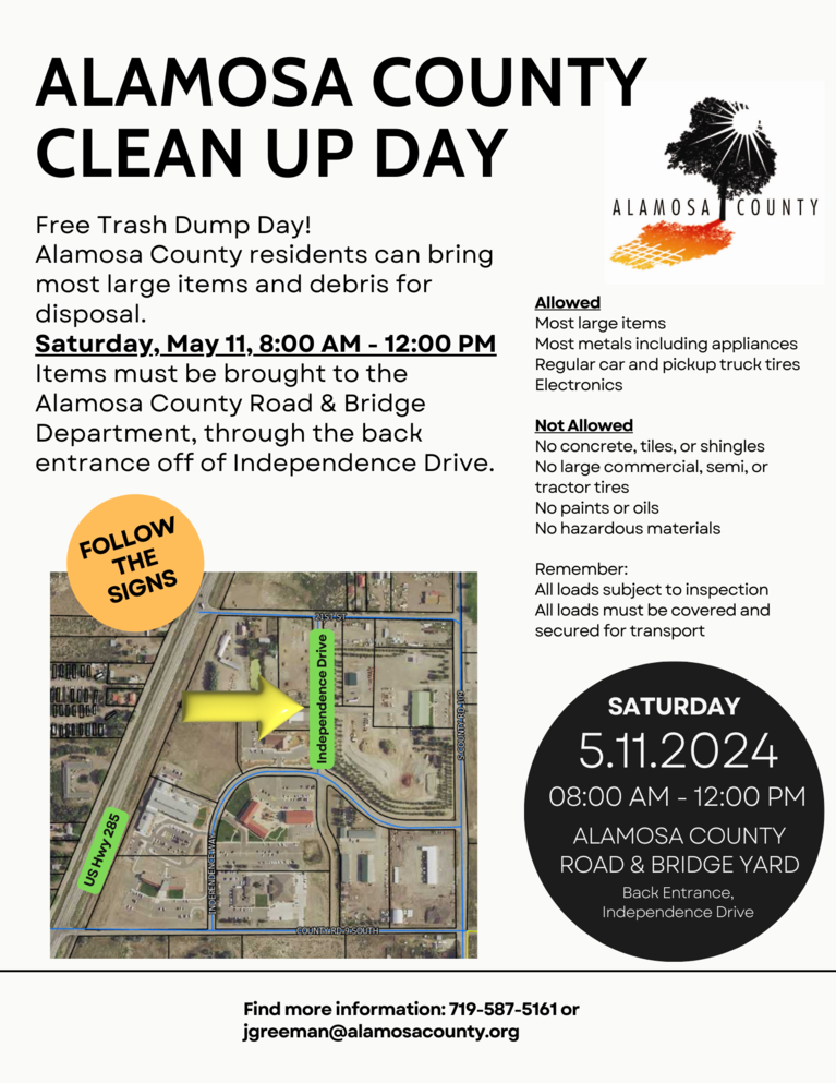 Alamosa County Community Clean-up